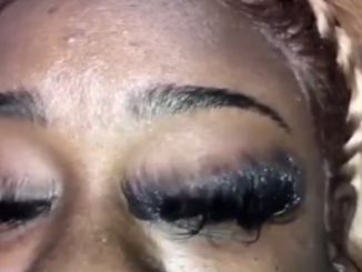 Woman Flutters Her Eyelashes And Looks Like She Is Falling Asleep In Church