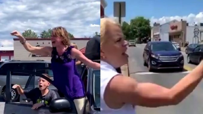 Video Shows Pennsylvania Woman Shouting At Black Lives Matter Protesters
