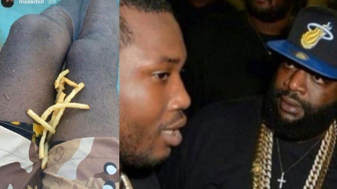 Meek Mill Gets Clowned For Complaining About His Stomach Problems