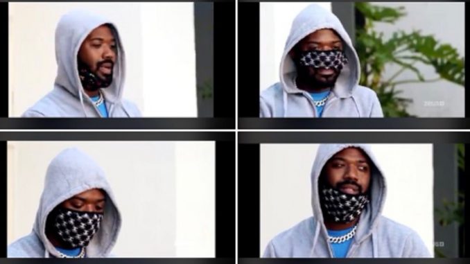 Ray J Goes Viral Again, This Time It's His Mask