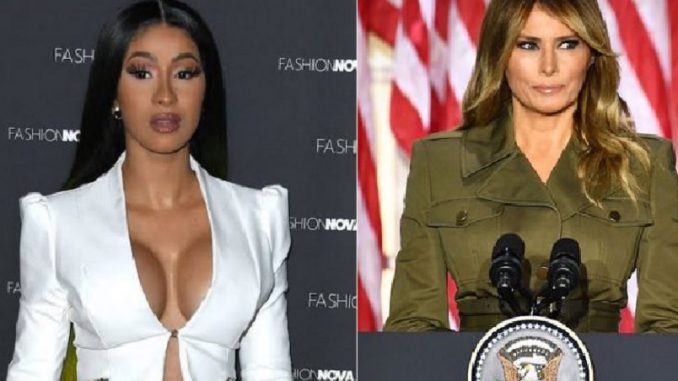 Cardi B Responds To Deanna Lorraine After She Stated 'The World Needed Less Cardi & More of Melania Trump'