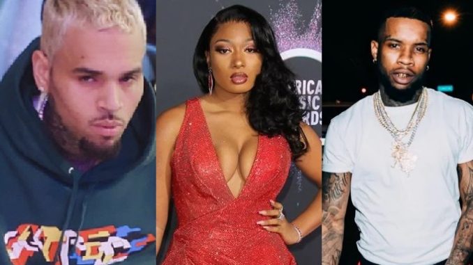Chris Brown Says Keep His Name Out Of Megan Thee Stallion And Tory Lanez's Drama
