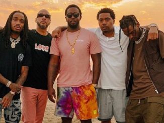 Diddy Hangs Out With Travis Scott, Nas, Quavo, And Swizz Beatz