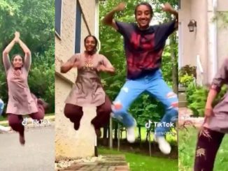 Mother and Daughter Show Off Their Footwork During TikTok Dance Routine