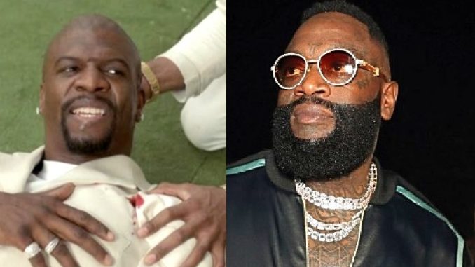 : Rick Ross Calls Out Terry Crews in "Pinned to the Cross" Track Snippet