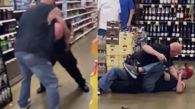 Viral Video Shows Man Putting Cop In A Headlock Before Being Tased