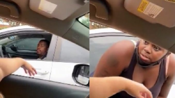 Woman Tries To Holla At A Man That's 'Taken' And Gets Put In Her Place...Quick