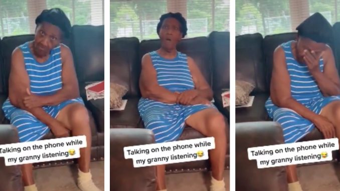 Granny Can't Believe How Her Granddaughter Be Getting Her 'Freak' On