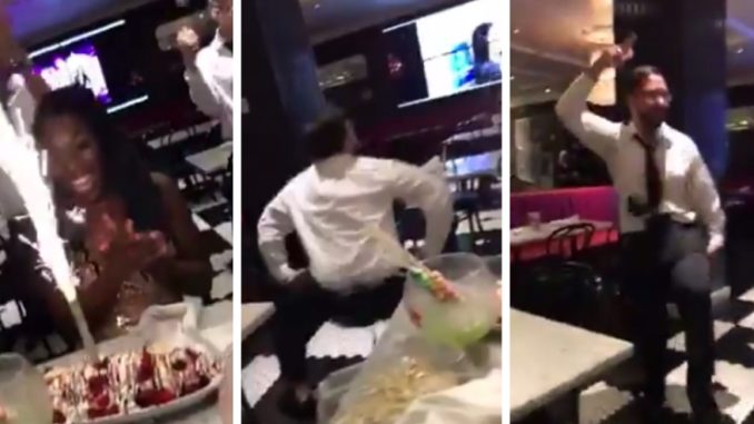 Male Waiter Backs That Azz Up For Sis Harder Than The Juvenile Video