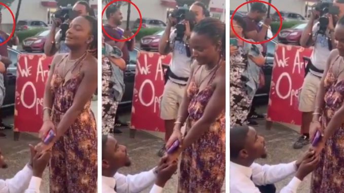 Woman Turns Down Marriage Proposal In Front Of Crowd