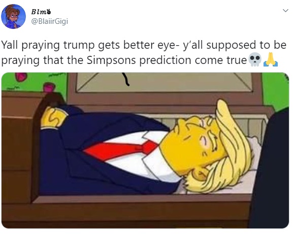 Twitter Users Post 'Simpsons' 'Prediction' for Donald Trump After He Test Positive For COVID-19