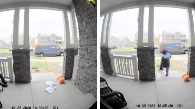 Amazon Delivery Guy Is Having The Worst Day Ever After Falling Multiple Times