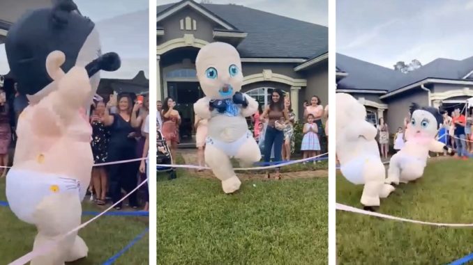 Gender Reveal Boxing Match Goes Viral Because It Is That Crazy