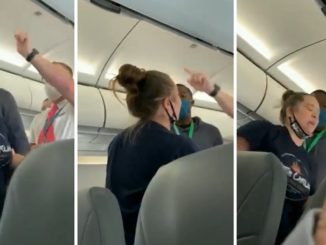Intense Argument On Flight Between Women Captured on Camera