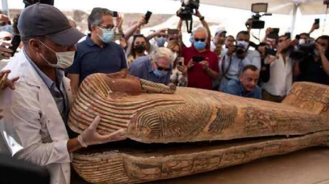 Viral Video Shows Moment Ancient Egyptian Tomb Is Opened For First Time In 2,500 Years