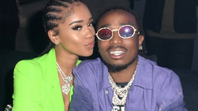 Quavo Reveals the First Direct Message He Ever Sent to His Girlfriend Saweetie