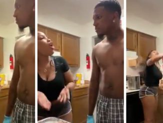 Woman Goes Tf Off After Her Man Literally "Washes" The Chicken
