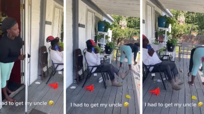 'Unc' Goes Into To Shock When His Niece Plays A 'Menstrual' Prank On Him