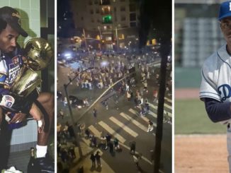 Video Shows LA Dodgers Fans Chanting 'Kobe' In The Streets After World Series Win