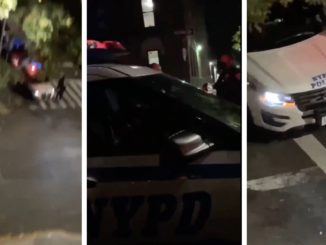 Video Shows Police Officer In Brooklyn Use A Loudspeaker To Say "Trump 2020"