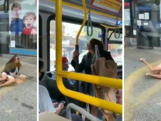 Video Shows Woman Spit On Man And Then Get Booted Tf Off Bus