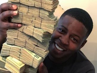 Blac Youngsta and His Heavy Camp Crew 'Make It Rain' At Lenox Square Mall