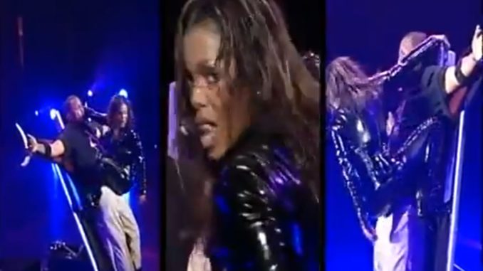 Janet Jackson Put It Down On A Restrained Fan On Stage
