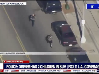 Reporter Bets On A Cop During A Live Foot Pursuit...And Immediately Pays The Price