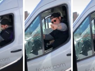This FedEx Driver is Hype As Hell and Ready for The Holiday Season