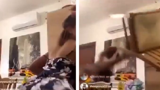 Woman Brutally Hit Across Her Head With A Chair After Dancing On Facebook Live