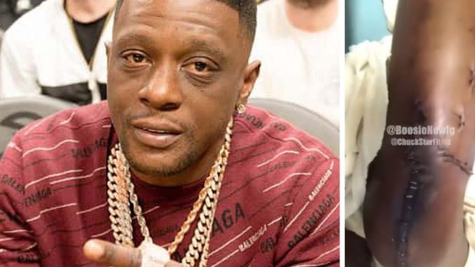 Boosie Shares Brutal & Graphic Video Of His Shooting Wounds