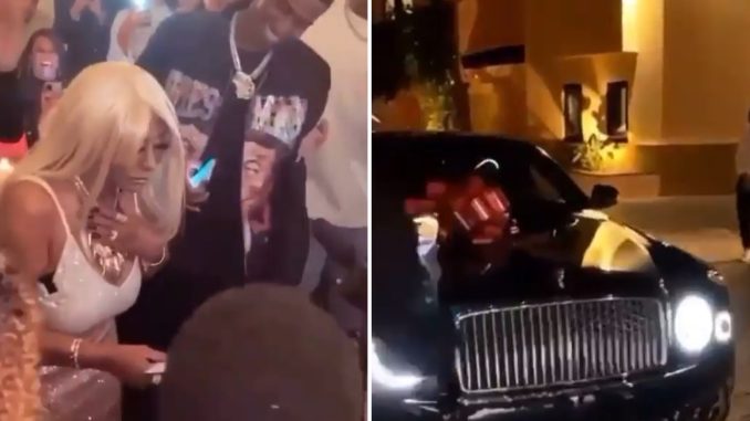 Diddy Surprises His Mother With $1 Million and a Bentley for Her 80th