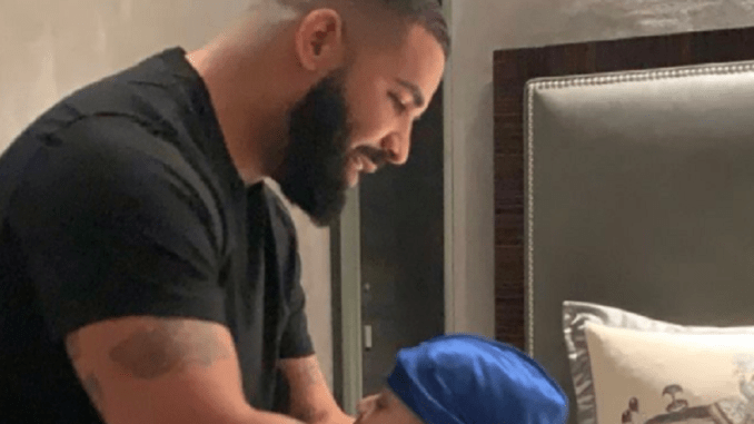 Drake Shares Rare Sweet Pics of Himself With Son Adonis