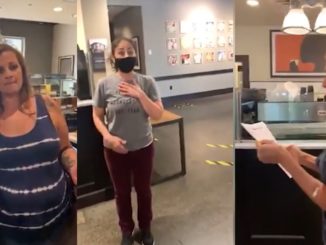 Gang of 'Karens' Livestream Themselves Harassing Coffee Shop Employees About Wearing a Mask