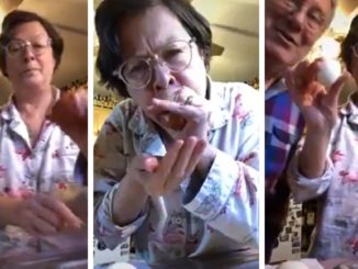 Grandma Shows 'What Dat Mouth Do' With an Egg in Viral Video and Grandpa Confirms It