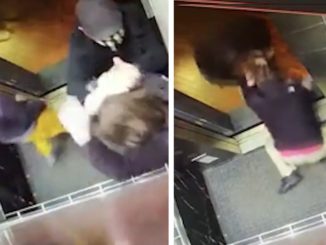 Grandpa Punches and 'Dog Walks' a Guy for Deliberately Coughing on a Woman in the Elevator