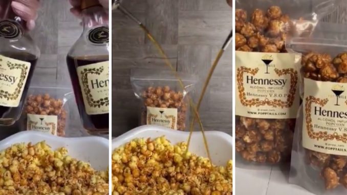 Hennessey Popcorn Is Now Available...For You To Get Drunk With Your Crunch