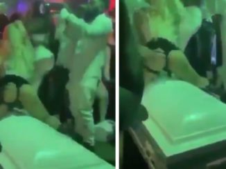 They Got A Whole Funeral Casket In The Club