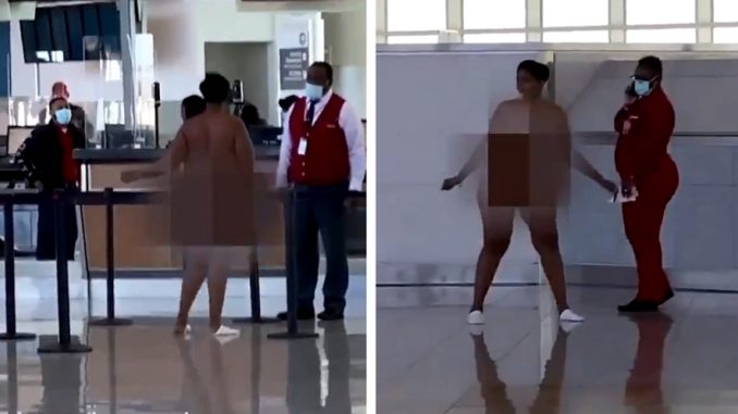 Video Shows Naked Woman In Atlanta Airport