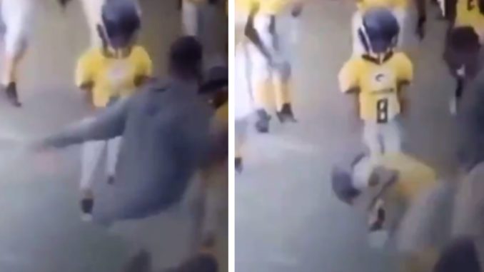 Video Shows Youth Football Coach Smack The Hell Out of a Young Player