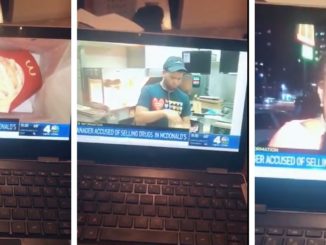 Customer Reacts To McDonald's Employee Selling Crack Cocaine On The Job