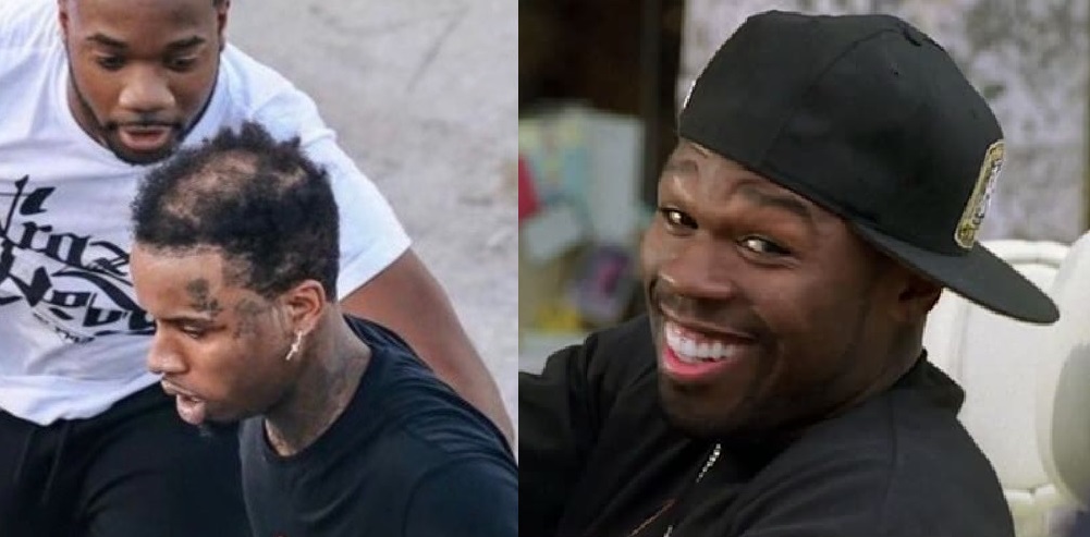 50 Cent Shares a Video Clowning Tory 'HairClub for Men' Lanez