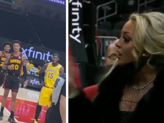 Lebron Has Some Words For Courtside Karen 'Sit Your A** Down'