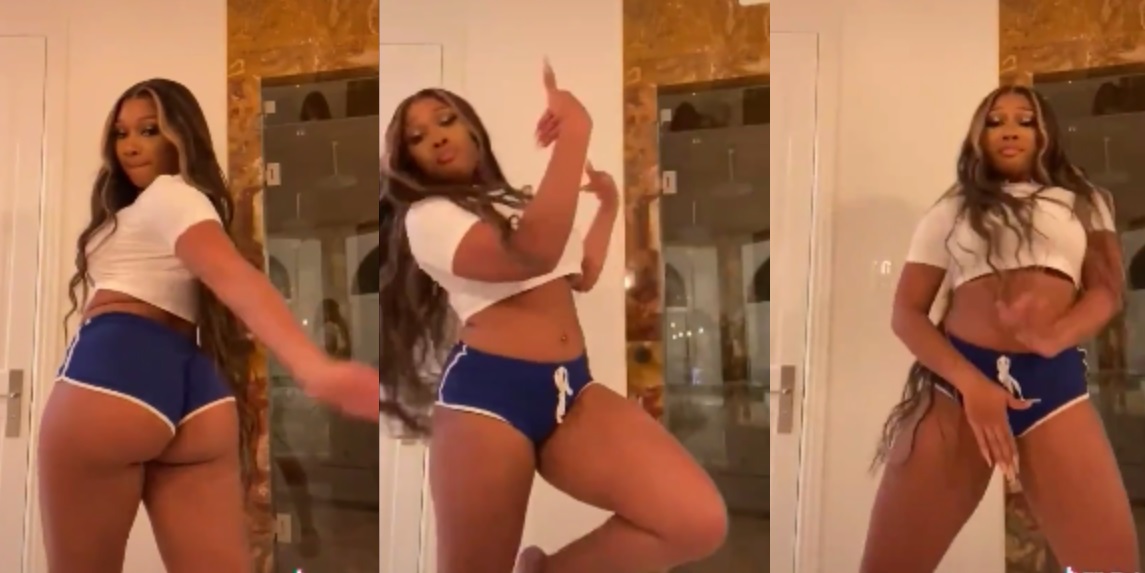 Megan Thee Stallion Shows How To Do 'Cry Baby' Dance To Her New Song