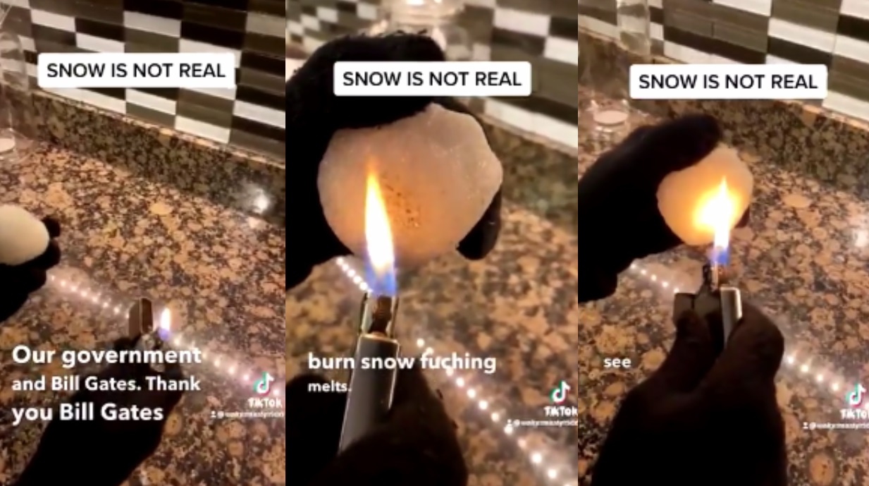 Texans Say Bill Gill Gates Sent Them Fake Snow