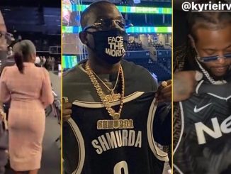 Rappers Bobby Shmurda & Rowdy Rebel Get VIP Treatment at Nets Game & Jersey from James Harden