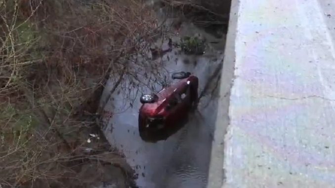 Woman Miraculously Walks Away From Crash After SUV Plunges 50 Feet off Bridge