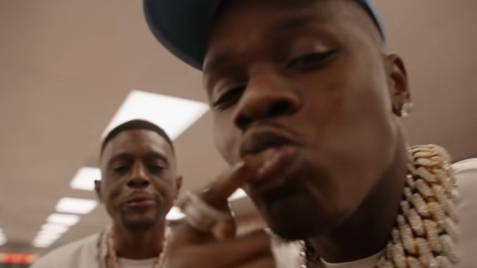 Boosie Badazz and DaBaby Act A Fool In The Store And On The Highway In “Period” video