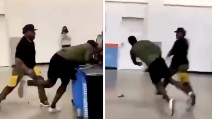 Guy Mistaken For NFL Player Gets Dropped Multiple Times In A Walmart