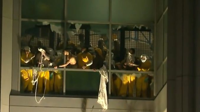 Inmates Riot In St. Louis Justice Center, Busting Windows, Throwing Objects